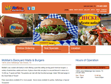 Tablet Screenshot of momaks.com